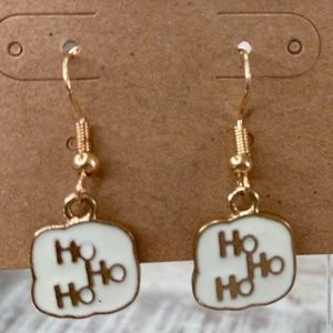 New Christmas ‘Ho Ho Ho’ Holiday/ Festive Accessory Earrings